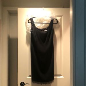Black cocktail dress